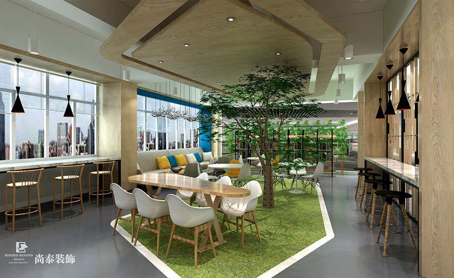 深圳龍華夢(mèng)麗園工業(yè)區(qū)攝影器材公司辦公室設(shè)計(jì)