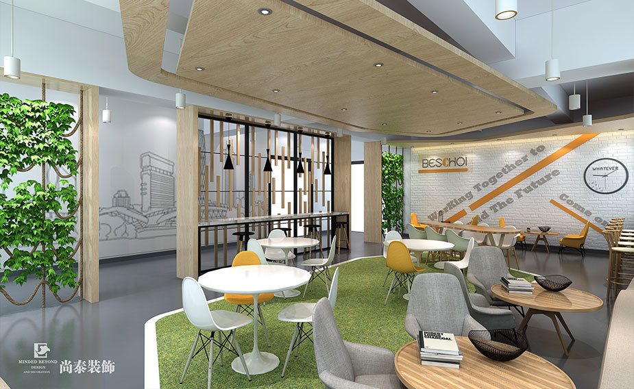 深圳龍華夢(mèng)麗園工業(yè)區(qū)攝影器材公司辦公室設(shè)計(jì)