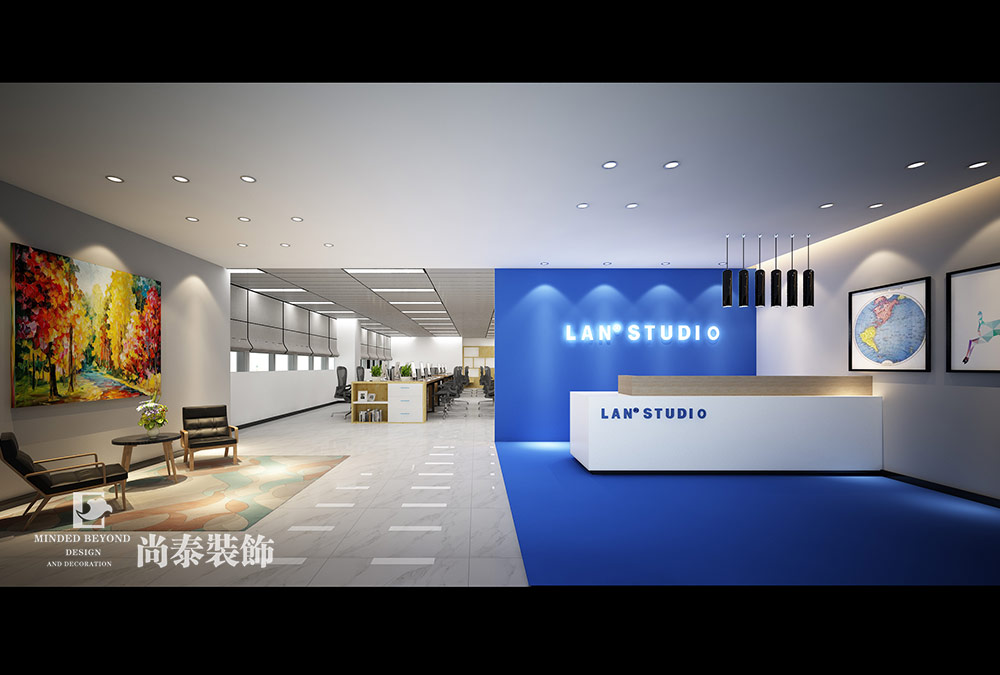 深圳南山區(qū)軟件園動(dòng)畫(huà)公司辦公室裝修設(shè)計(jì) 