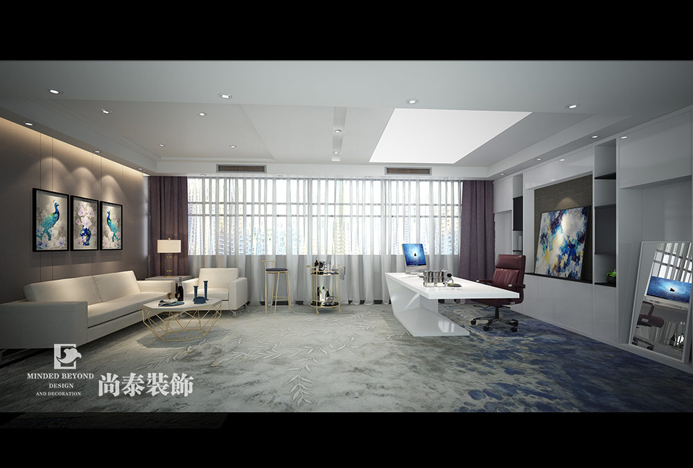 深圳南山區(qū)軟件園動(dòng)畫(huà)公司辦公室裝修設(shè)計(jì) 