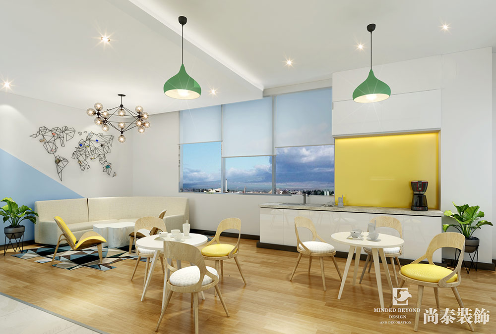 深圳寶安雍啟工業(yè)園電子產品科技公司辦公空間設計