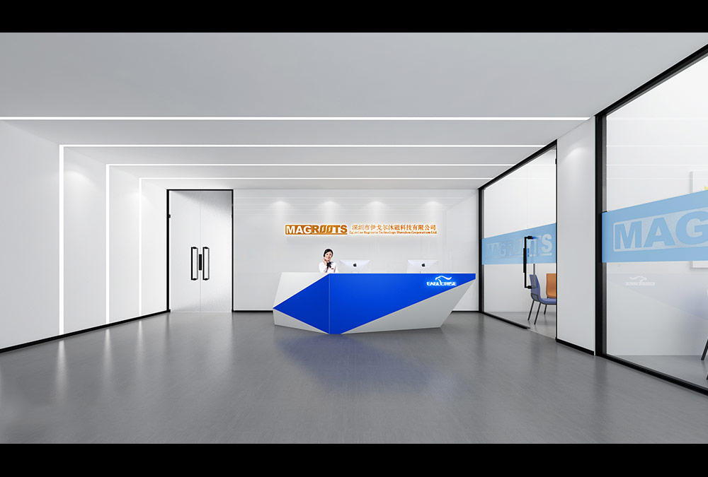 深圳寶安福永新能源磁元件科技公司辦公室裝修設(shè)計