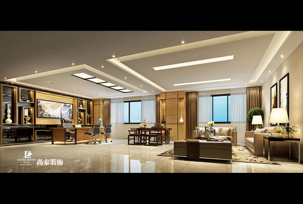 深圳龍崗坪地醫(yī)療器械公司辦公設(shè)計(jì)裝修效果圖