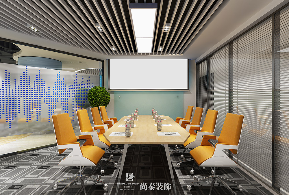 深圳南山深圳灣生態(tài)智聯(lián)招聘公司辦公室裝修設計效果圖