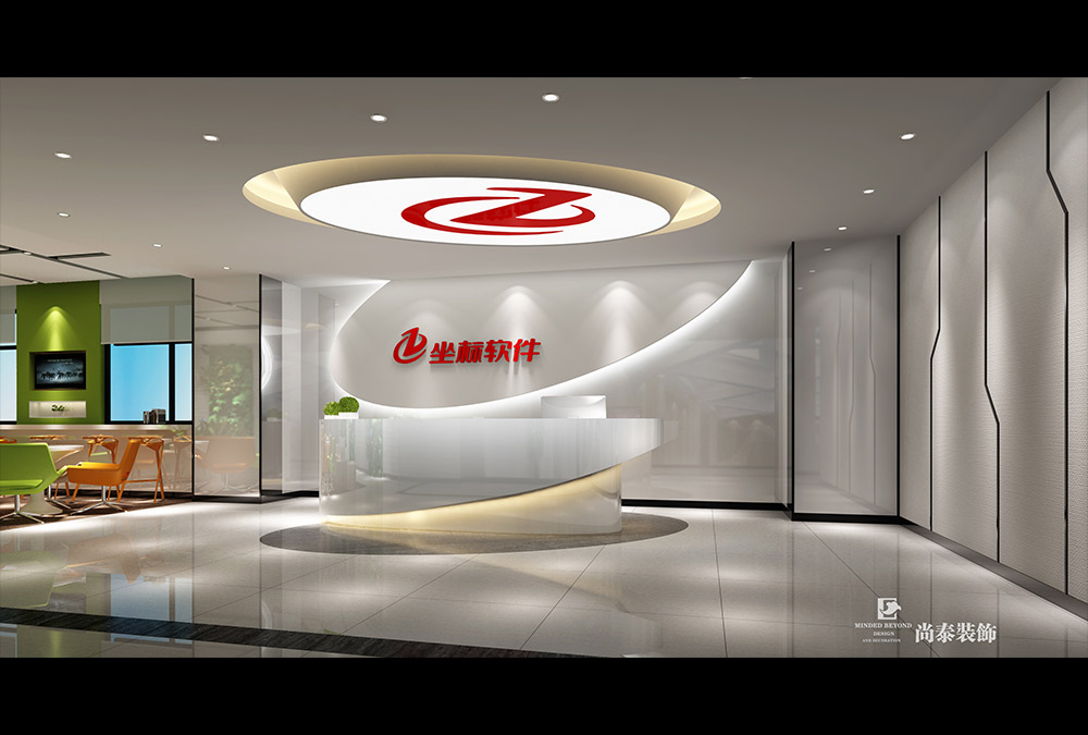 深圳福田國際文化大廈互聯(lián)網(wǎng)科技辦公室設計效果圖
