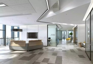 裝修材料 | 辦公室看世界杯隨意打滾，亞麻地板了解一下