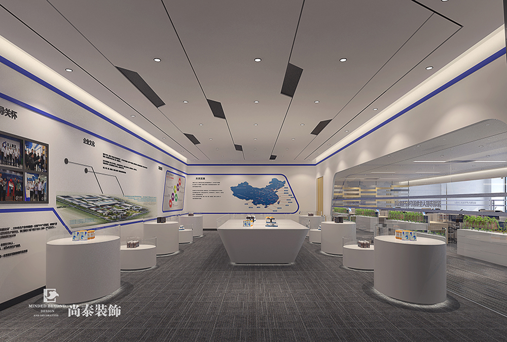 深圳坪山生物醫(yī)藥辦公室裝修設(shè)計(jì)效果圖