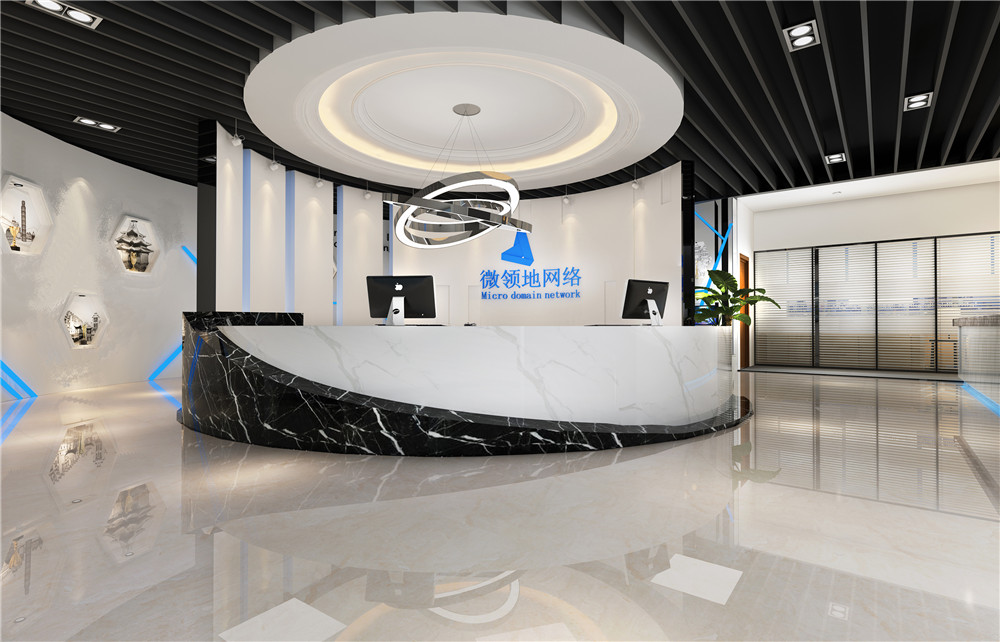 辦公室前臺(tái)裝修