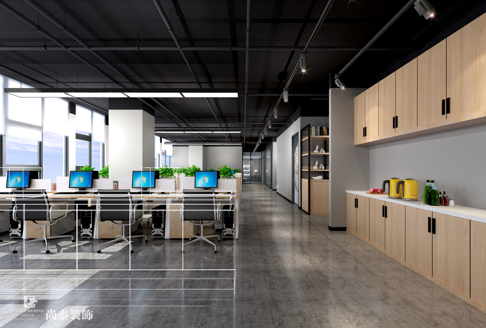 深圳龍崗坂田星河world電器公司辦公室裝修設(shè)計(jì)