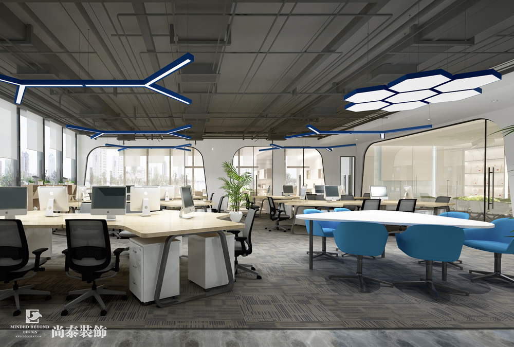 廣州番禺文旅公司辦公空間裝修設(shè)計(jì)