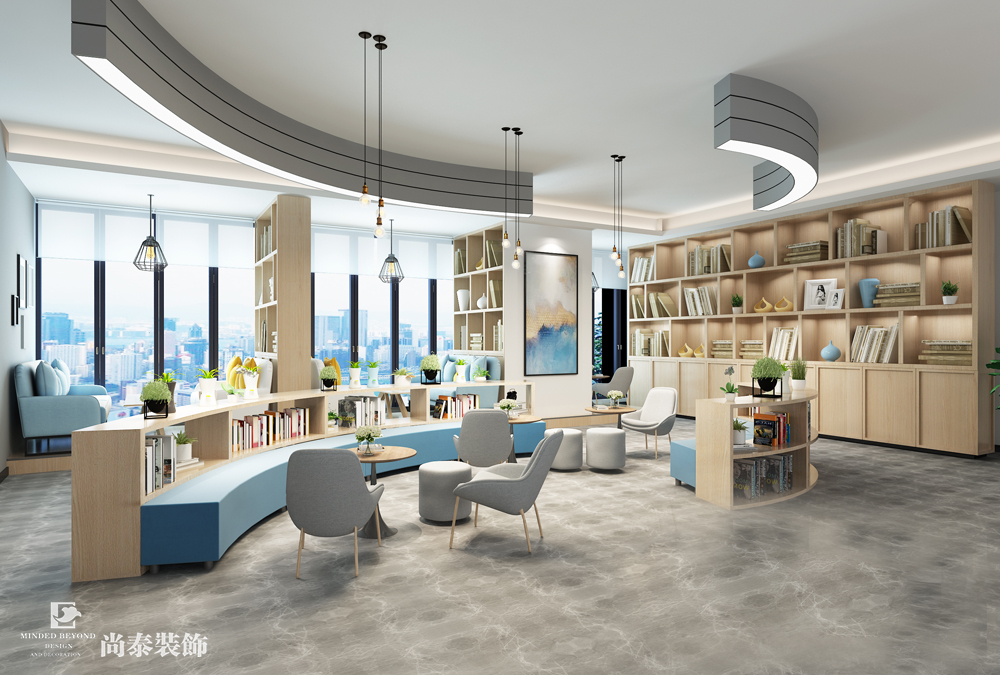 廣州番禺文旅公司辦公空間裝修設(shè)計(jì)