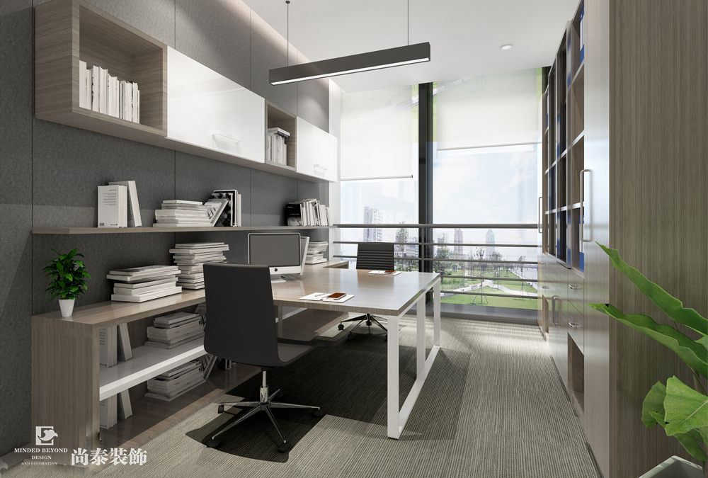 廣州番禺文旅公司辦公空間裝修設(shè)計(jì)