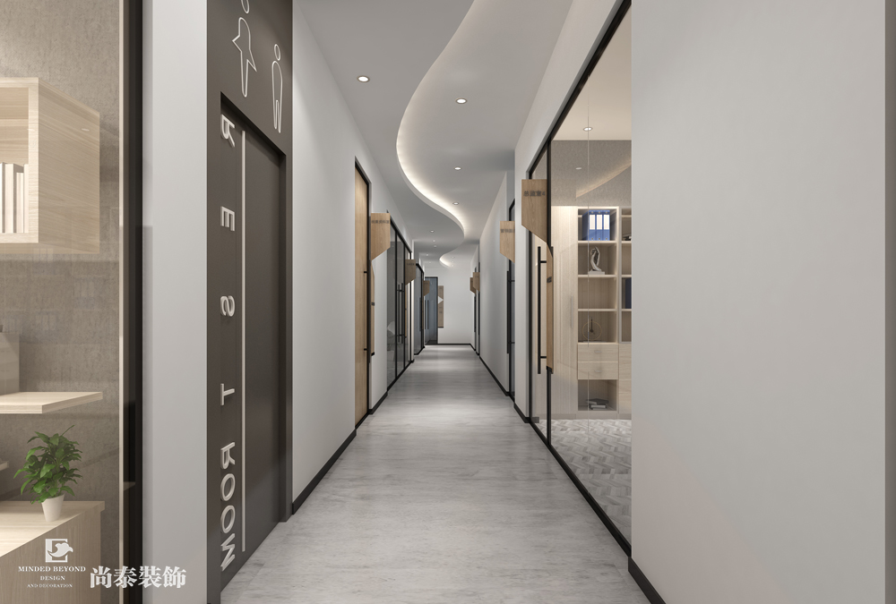 廣州番禺文旅公司辦公空間裝修設(shè)計(jì)