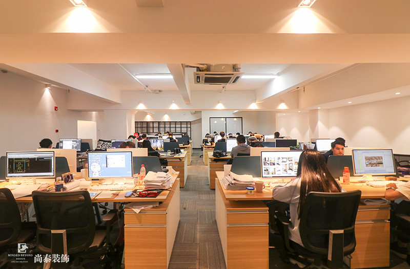 辦公室裝修實(shí)景圖