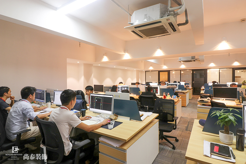 辦公室裝修實(shí)景圖