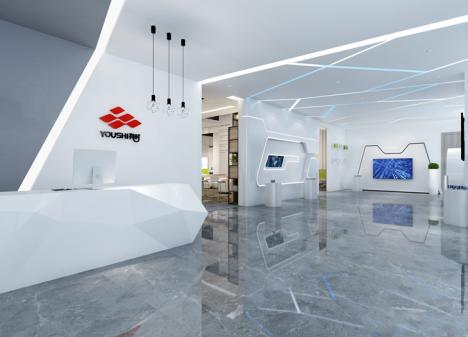 深圳南山西麗科技公司辦公室裝修效果圖