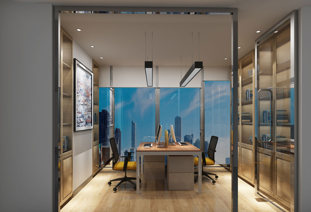 財(cái)務(wù)室裝修設(shè)計(jì)效果圖