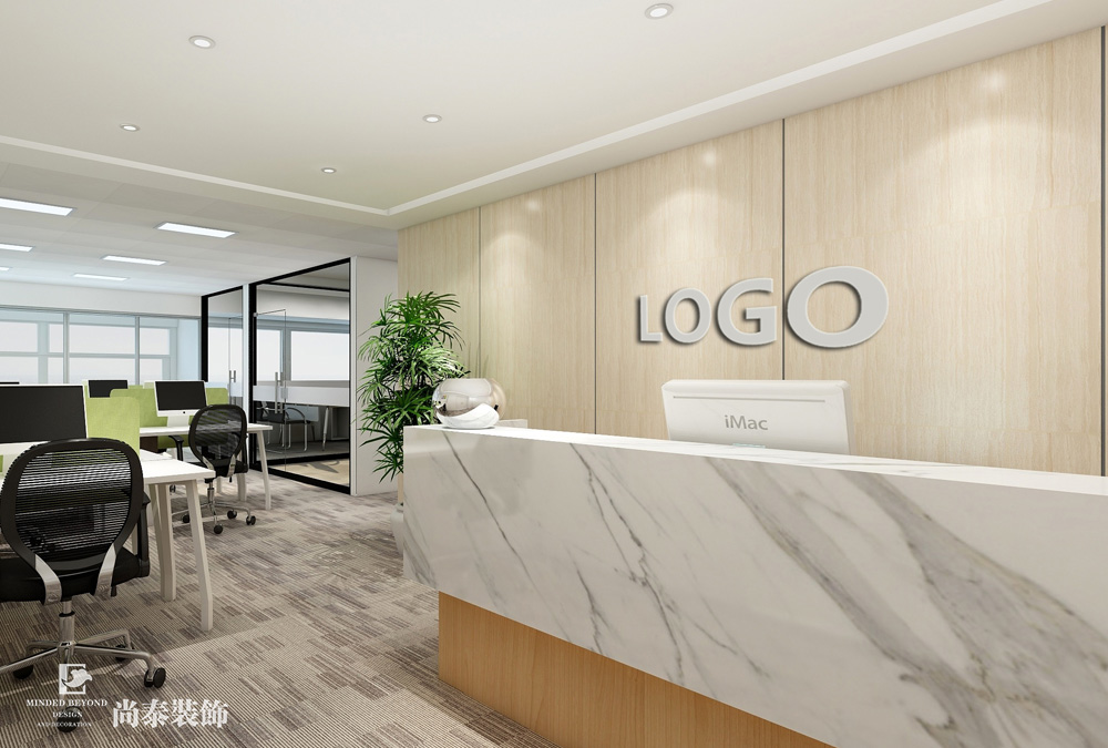 深圳市福田保稅區(qū)簡約出租辦公室裝修設計