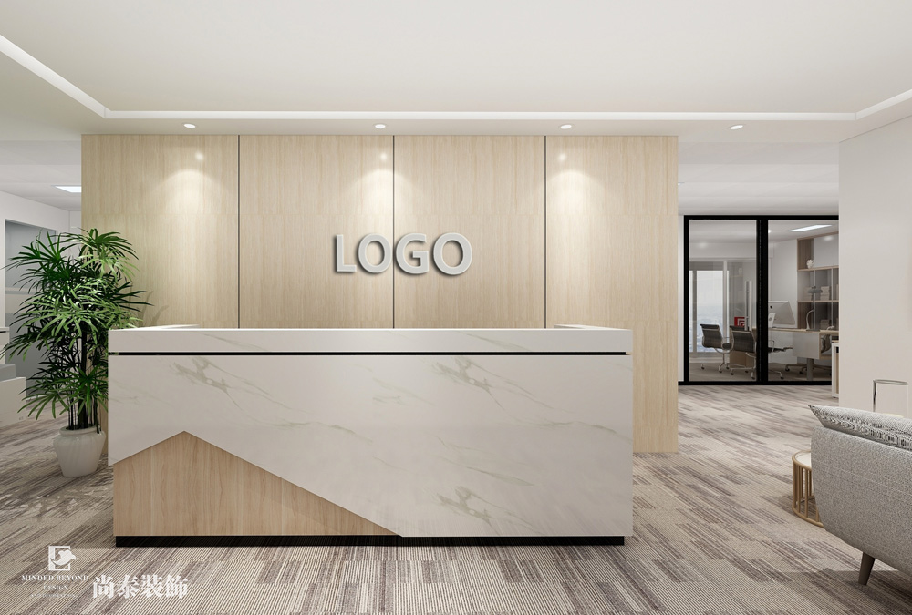 深圳市福田保稅區(qū)簡約出租辦公室裝修設計