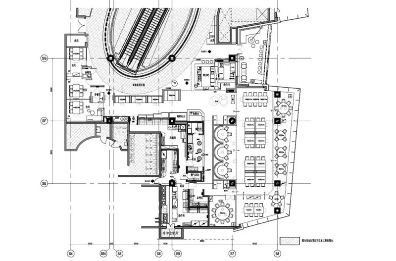 餐飲設(shè)計(jì)平面圖