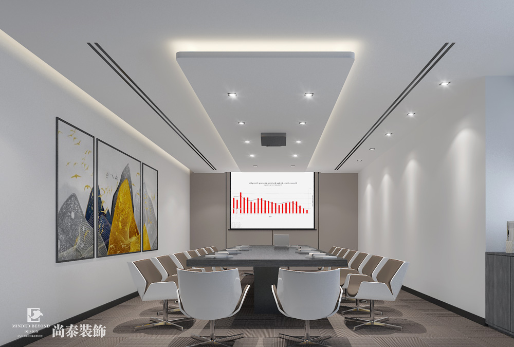 深圳光明科技園互聯(lián)網(wǎng)科技公司辦公室裝修效果圖