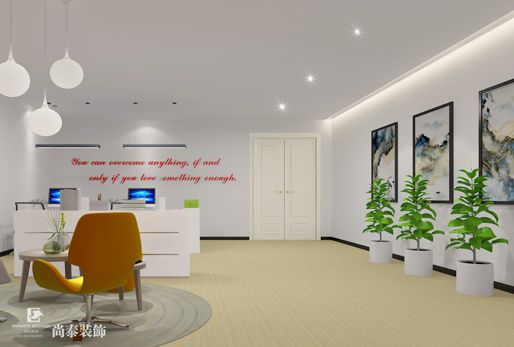 深圳光明科技園互聯(lián)網(wǎng)科技公司辦公室裝修效果圖