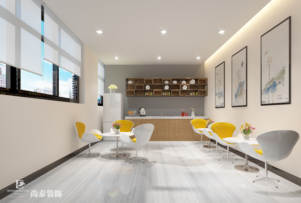 深圳光明科技園互聯(lián)網(wǎng)科技公司辦公室裝修效果圖