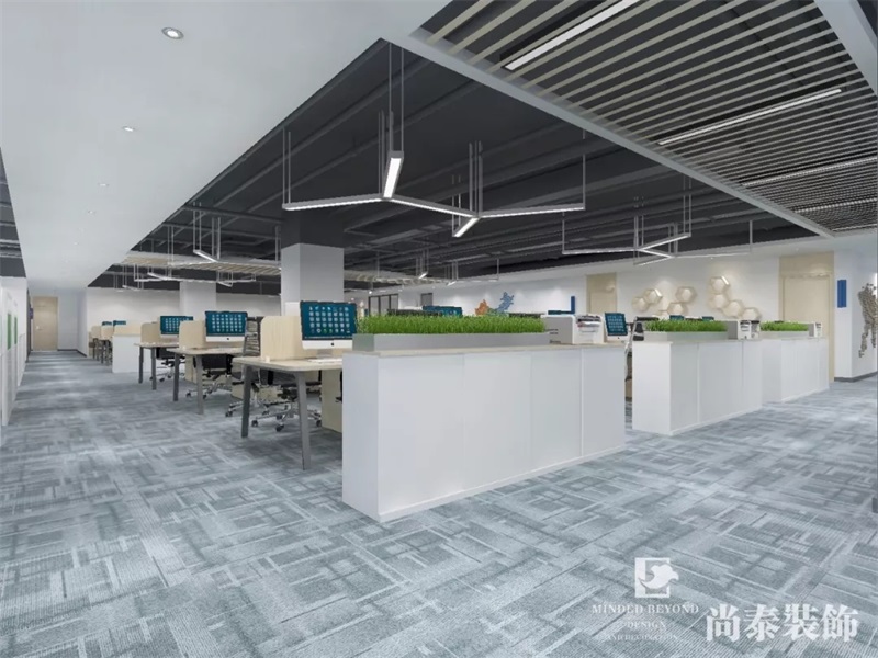 辦公室裝修設(shè)計實拍圖