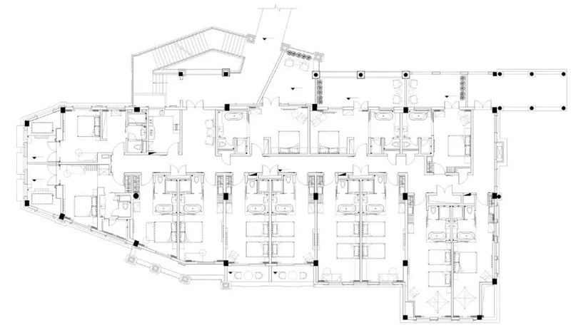 酒店設計平面圖