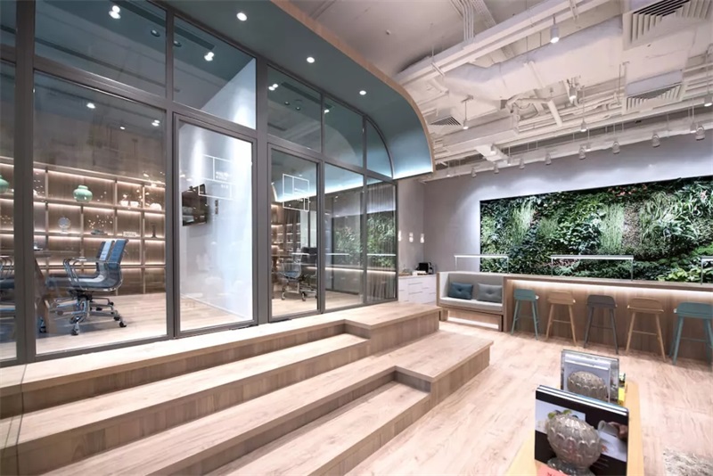 辦公空間設(shè)計效果圖