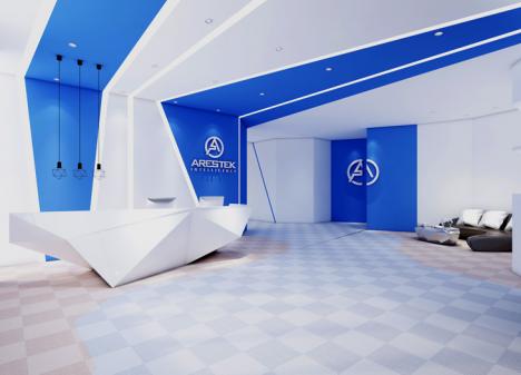 深圳寶安福永智能科技公司辦公室裝修效果圖