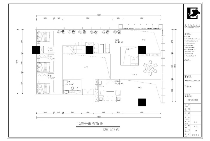 辦公室裝修平面圖