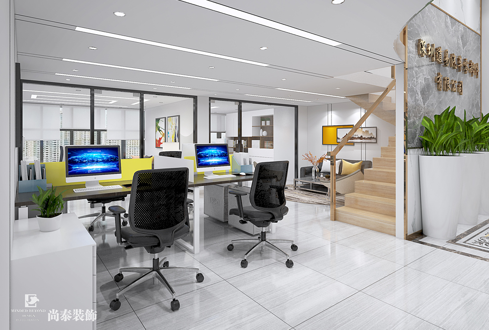 深圳南山方大城汽車零部件公司辦公空間裝修設(shè)計(jì)