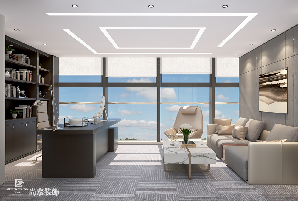 深圳南山方大城汽車零部件公司辦公空間裝修設(shè)計(jì)