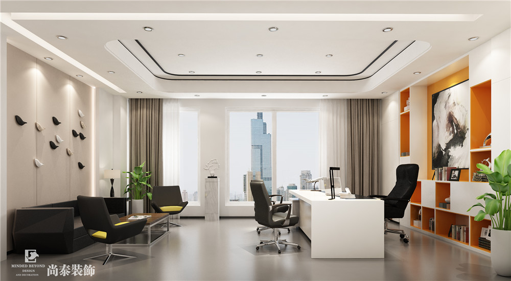 總經理辦公室裝修效果圖