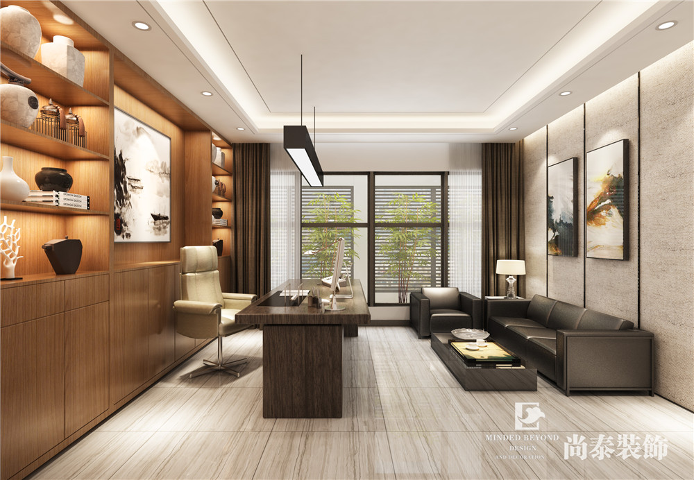 總經理辦公室裝修效果圖