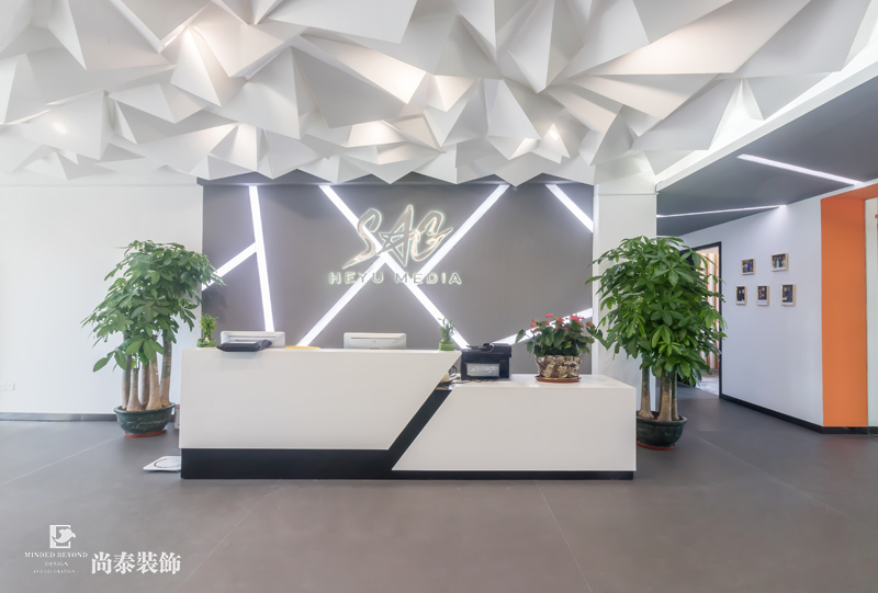 辦公室裝修實(shí)拍圖