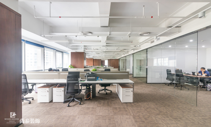 辦公室裝修設(shè)計實拍圖