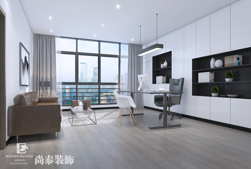 經(jīng)理辦公室裝修效果圖