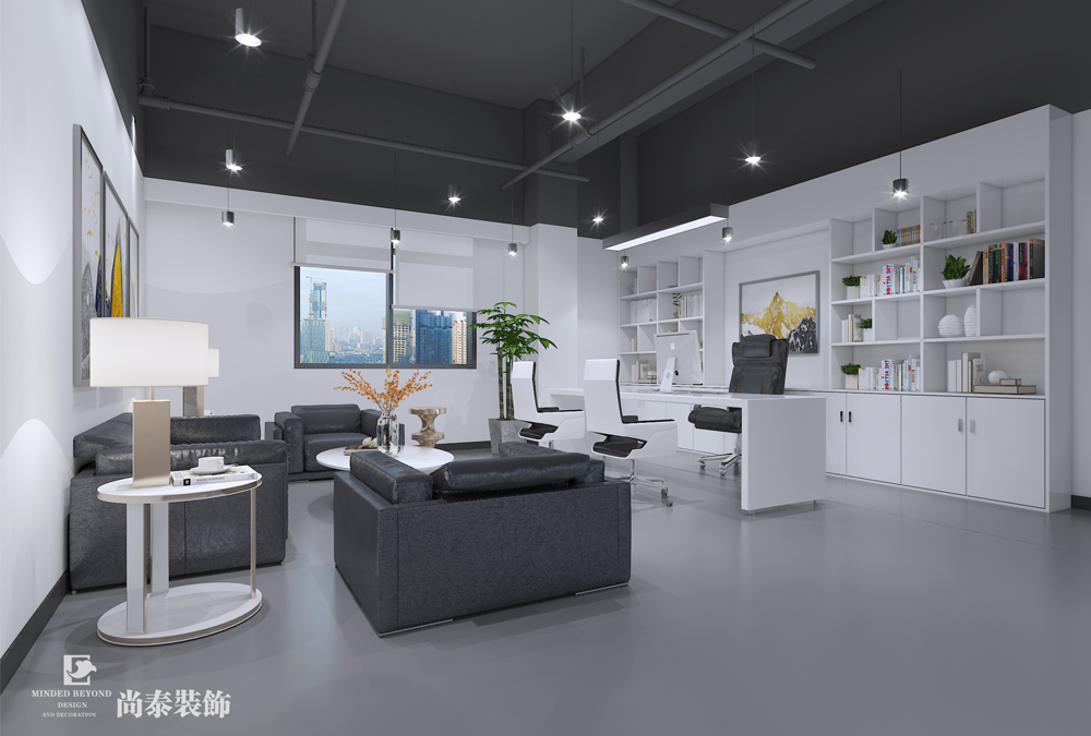 經(jīng)理辦公室裝修效果圖