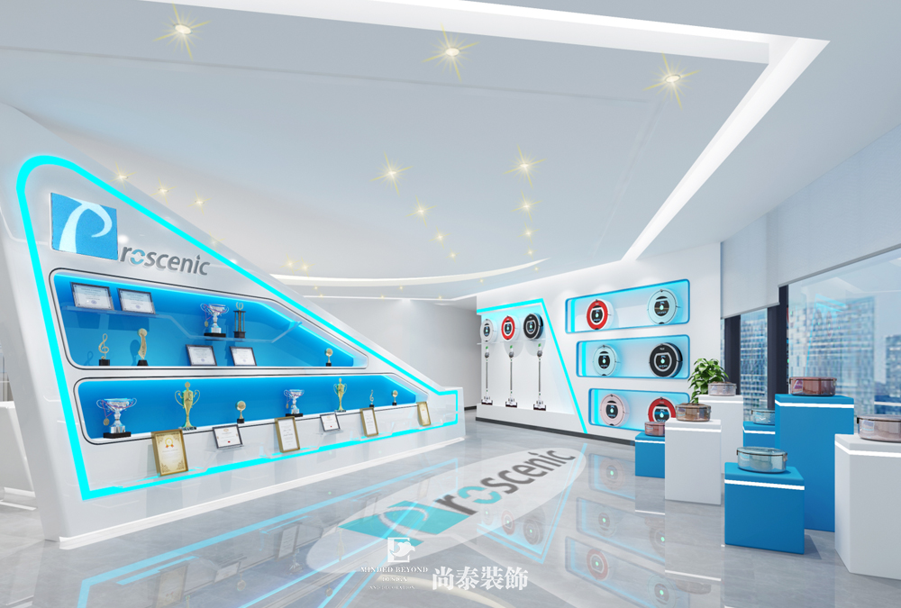 深圳龍崗啟迪協(xié)信科技園智能科技公司辦公空間裝修設(shè)計