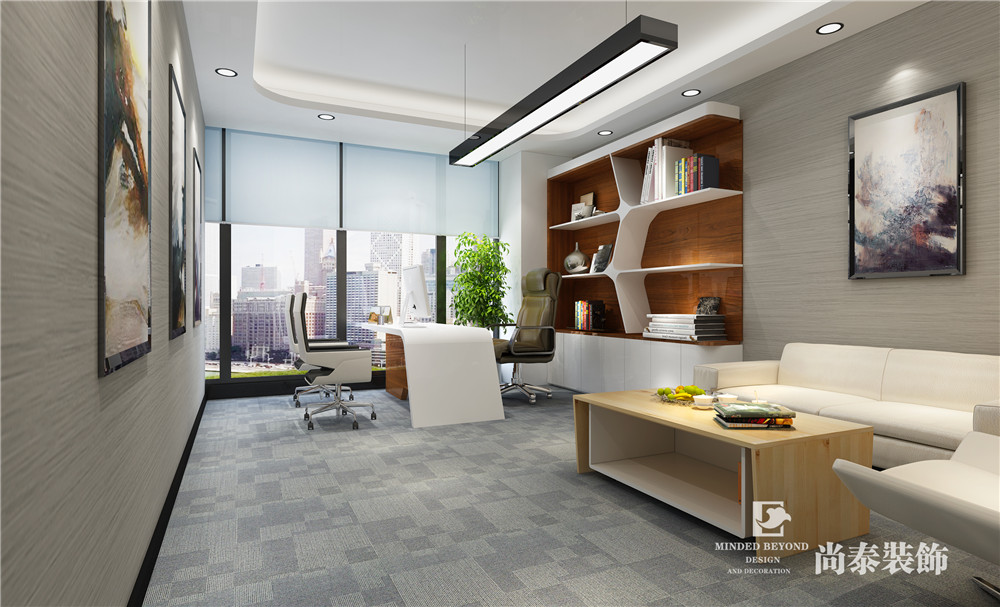 總經(jīng)理辦公室裝修效果圖