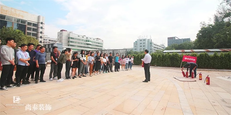 消防演練現(xiàn)場(chǎng)