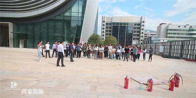 消防演練現(xiàn)場(chǎng)