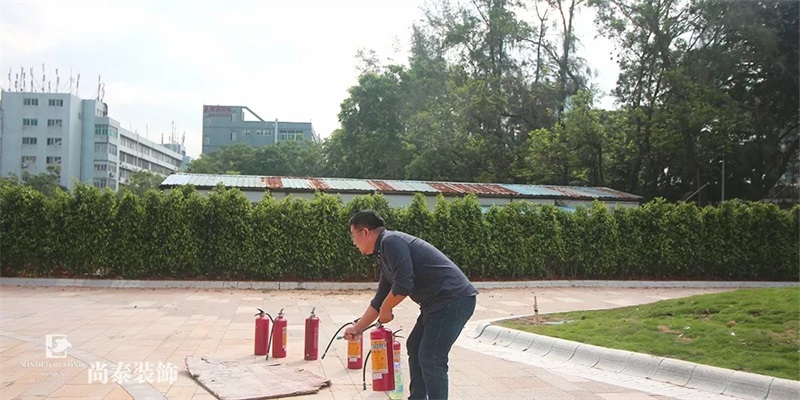 消防演練現(xiàn)場(chǎng)