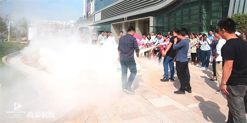 消防演練現(xiàn)場(chǎng)