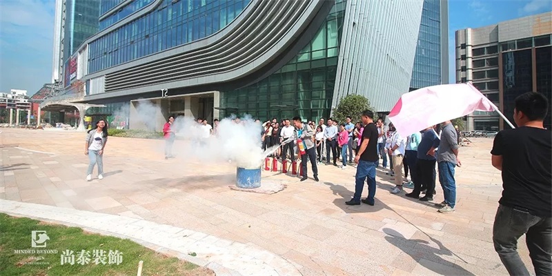 消防演練現(xiàn)場(chǎng)