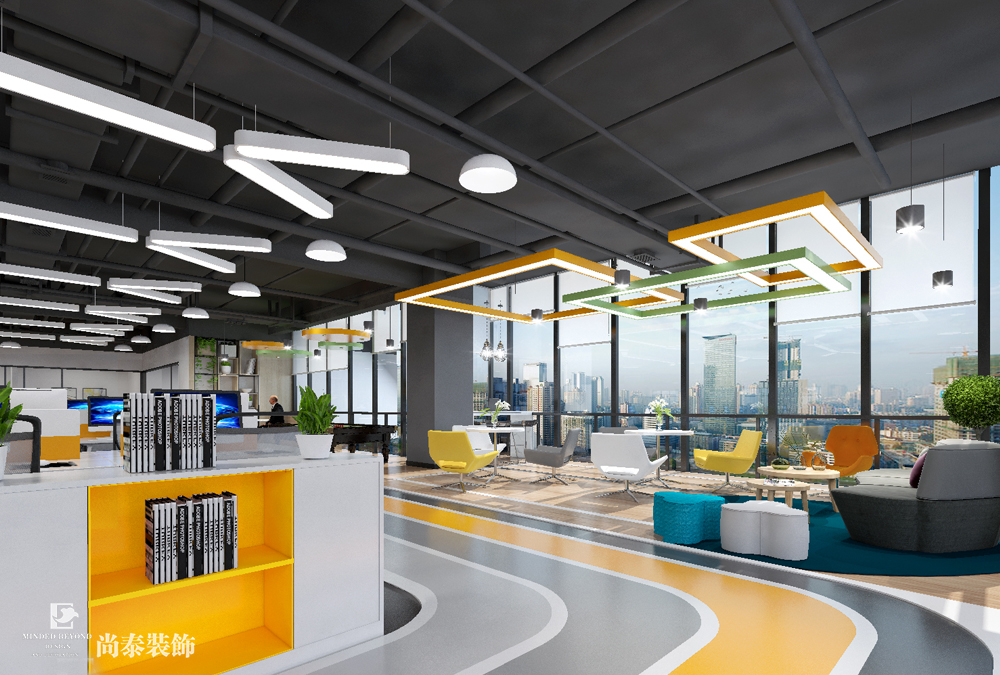 游戲辦公室裝修效果圖