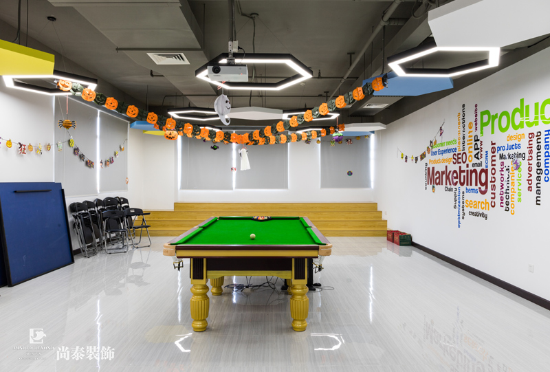 娛樂室裝修實拍圖