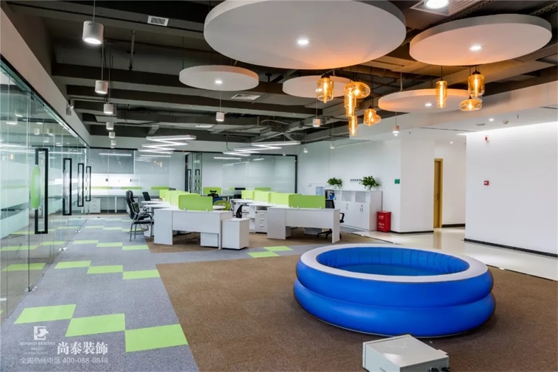 辦公室裝修實(shí)景圖